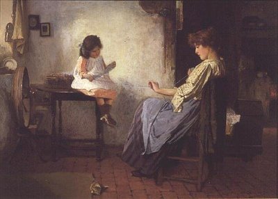 Winding the Wool by Carlton Alfred Smith
