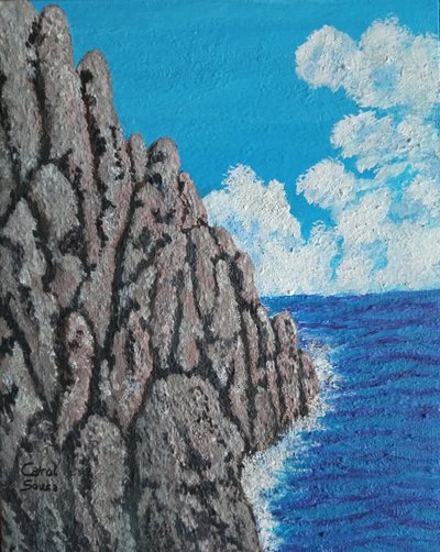 Cliff by Carol Sousa Cuello