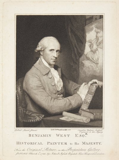 Benjamin West by Caroline Watson