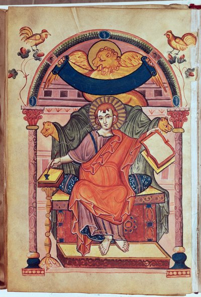 St. Mark, from the Ada Manuscript by Carolingian School