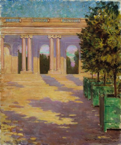 Arcade of the Grand Trianon, Versailles by Carroll Beckwith
