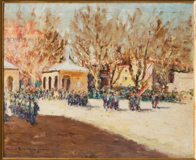 Military Procession by Casimiro Jodi