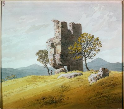 Tower Ruin by Caspar David Friedrich