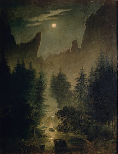 Uttewalder Grund by Caspar David Friedrich