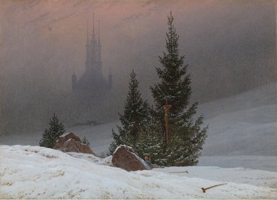 Winter Landscape by Caspar David Friedrich