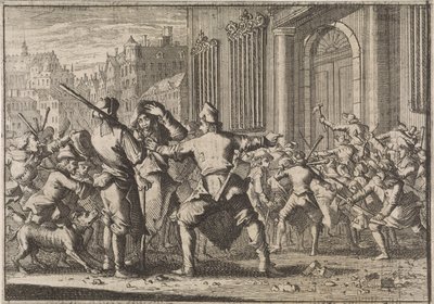 Revolt in Barcelona, 1640 by Caspar Luyken (attributed to)