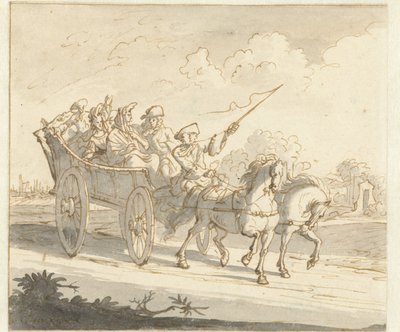The Peasant Cart by Caspar Luyken