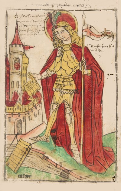 Saint Florian by Casper