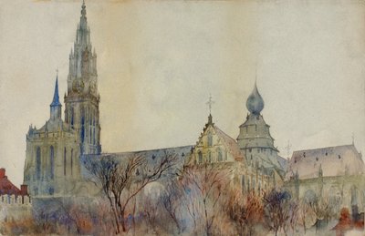 Antwerp Cathedral by Cass Gilbert