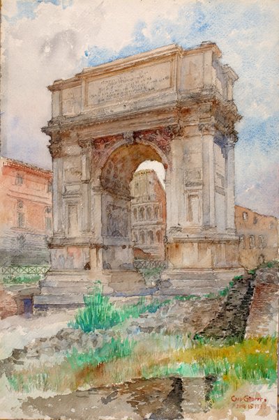 Arch of Titus, Rome by Cass Gilbert