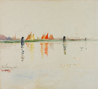 The Lagoon, Venice by Cass Gilbert