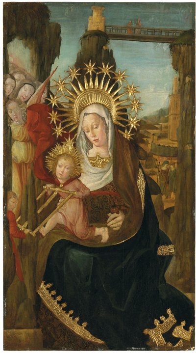 The Virgin of Montserrat by Catalan School
