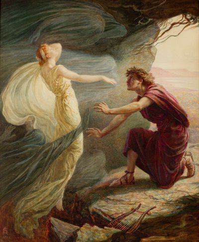 Orpheus and Eurydice by Catharine Adelaide Sparkes