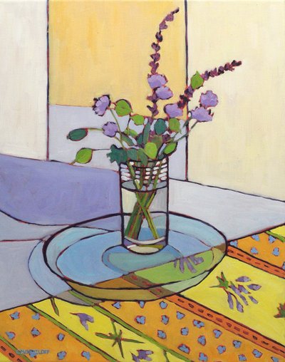 Sipping Wildflowers, 2023 by Catherine J Martzloff