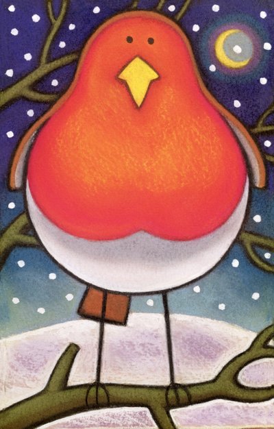 Christmas Robin, 1997 by Cathy Baxter