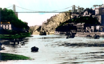 Clifton Suspension Bridge, Bristol, 1926 by Cavenders Ltd
