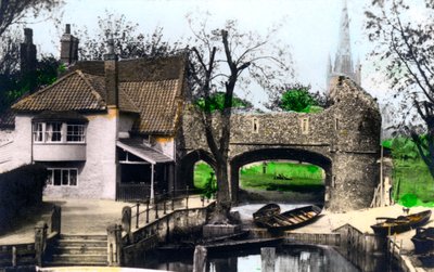 Pulls Ferry, Norwich, Norfolk, 1926 by Cavenders Ltd