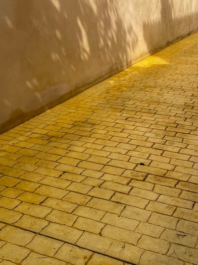 Composition - Pavements and Shadows by Cécile Jamet