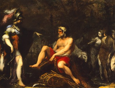 Erminia among the Shepherds by Cecco  Bravo