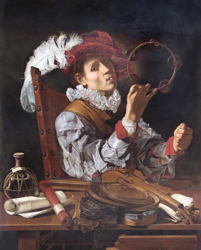 A Musician, c.1610 by Cecco de Caravaggio
