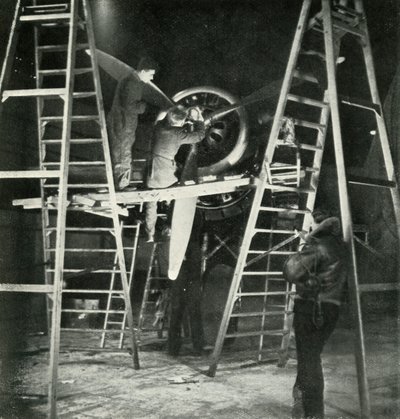 Flight Mechanics, Also a W.A.A.F. Trade, c1943 by Cecil Beaton