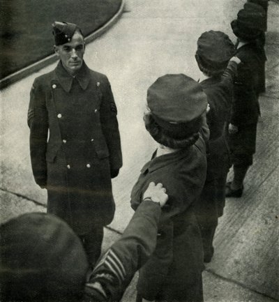 R.A.F. Sergeant Drills Airwomen, c. 1943 by Cecil Beaton