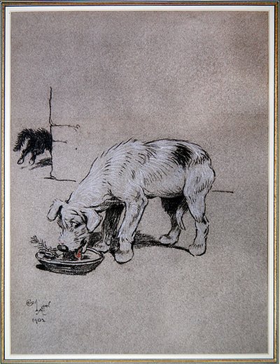 1:00 Ate Dinner by Cecil Charles Windsor Aldin