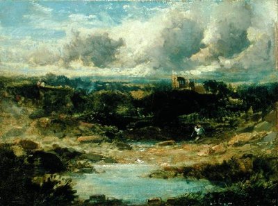 Barden Towers, Wharfedale, Yorkshire by Cecil Gordon Lawson