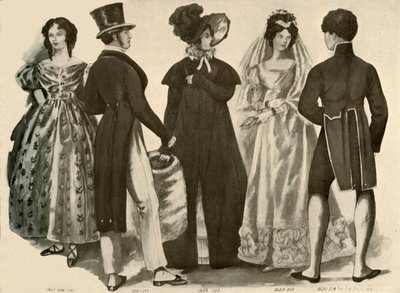 Clothing from 1812-1828, 1907, 1937 by Cecil W. Trout