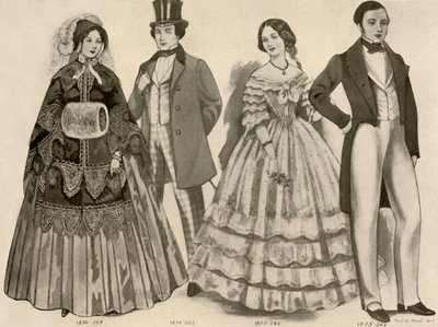 Clothing from 1850-1856 by Cecil W. Trout