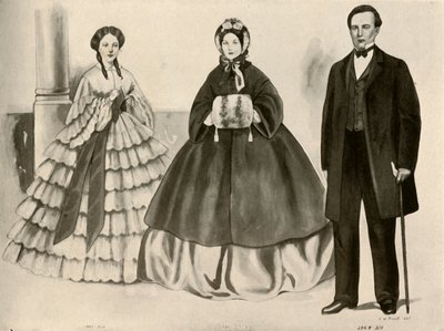 Clothing from 1860-1870, 1907 by Cecil W. Trout