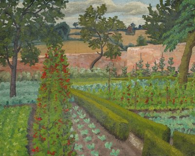 Wartime garden by Cedric Morris