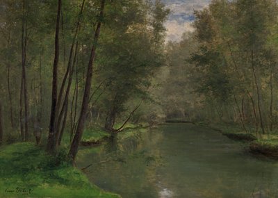 Along the River Epte in Gasny by Cesar de Cock