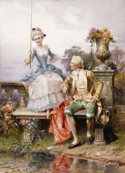 Caught! by Cesare Auguste Detti
