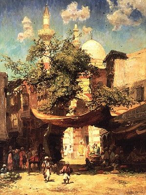 An Arab Market by Cesare Biseo
