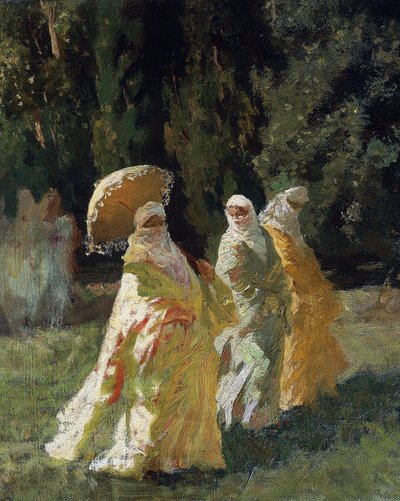 The favorites in the park by Cesare Biseo