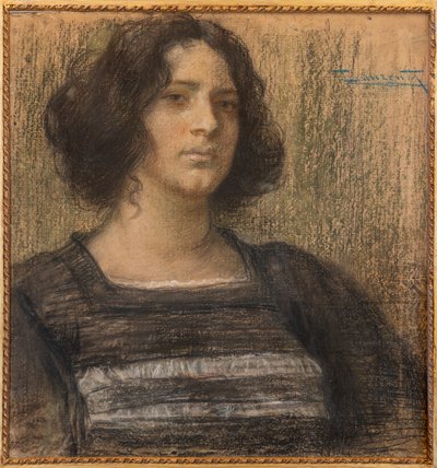 The Venetian Woman by Cesare Laurenti