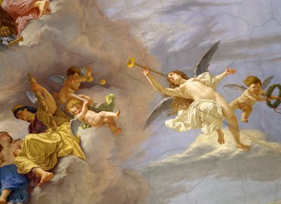 Detail of the Ceiling (detail) by Cesare Mariani