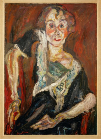 The Old Actress by Chaim Soutine