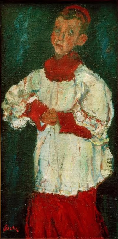 The Choir Boy by Chaim Soutine