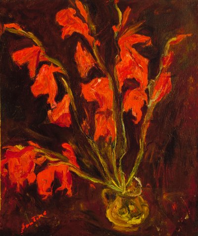 Red Gladioli by Chaim Soutine