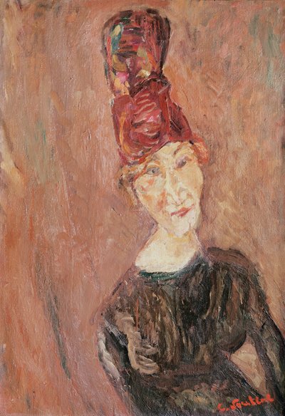 Woman with a Hat by Chaim Soutine