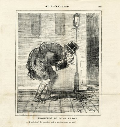 Illustration of Cham (1819-1879) in The Charivari by Amédée de Noé