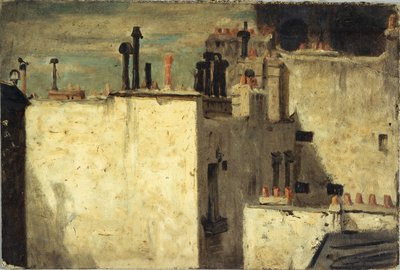 Roofs of Paris by Charles Emile Cuisin