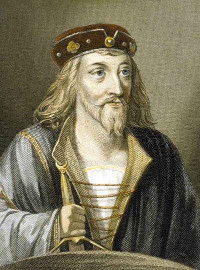 James I of Scotland by Charles (after) Holl