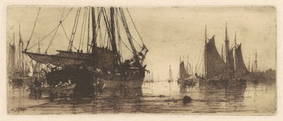 Fishing Boats by Charles A. Platt