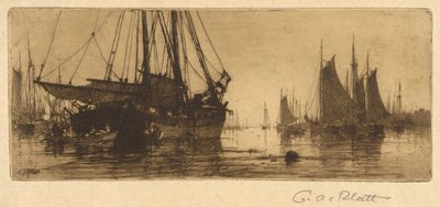 Fishing Boats by Charles A. Platt