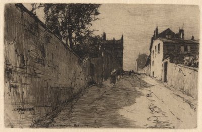 Rue de MontCenis, Montmartre by Charles A. Platt