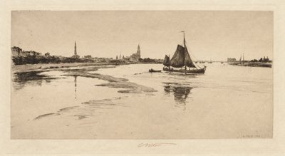 Arnheim on the Rhine, 1888 by Charles Adams Platt