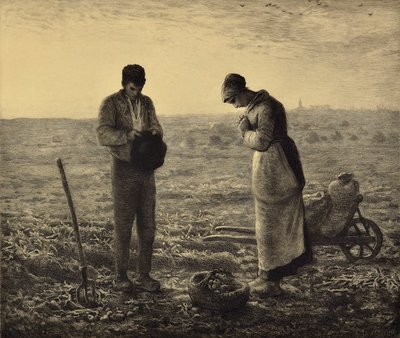 The Angelus by Charles Albert Waltner